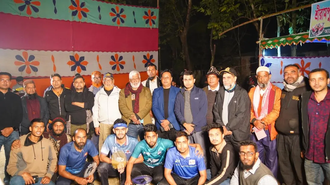 দুমকিতে শ্রীরামপুর প্রিমিয়ার লিগ ব্যাডমিন্টন টুর্নামেন্টের ফাইনাল ও পুরস্কার বিতরণ